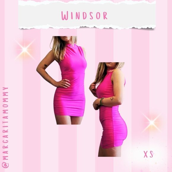 Pink Tight Dress - Picture 1 of 4